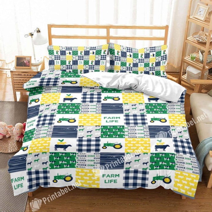 Tractors Are Green Bedding Sets MH03147523