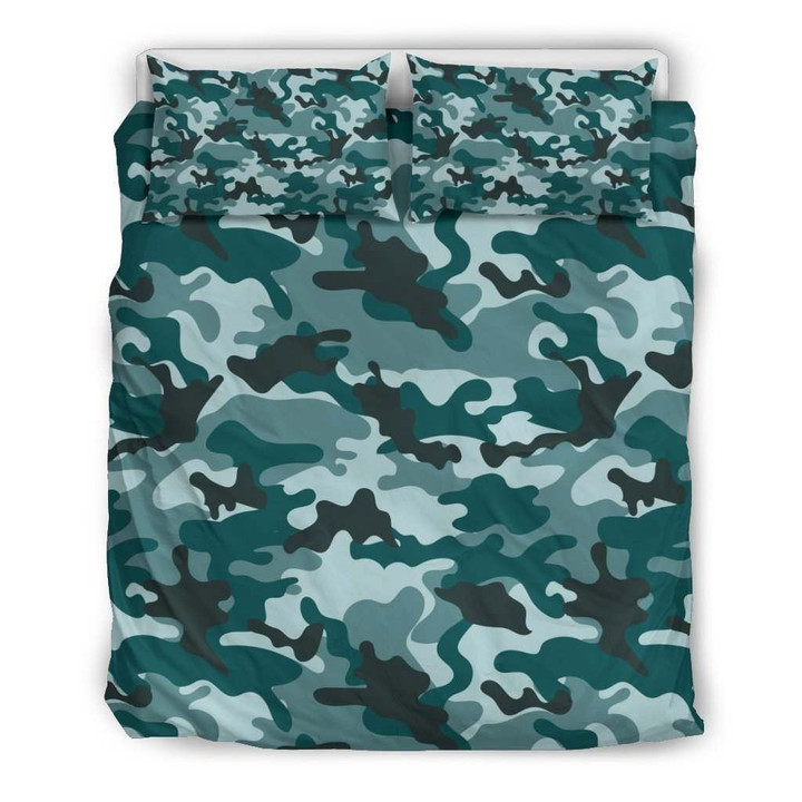 Forest Green Camouflage Bedding Sets MH03147019