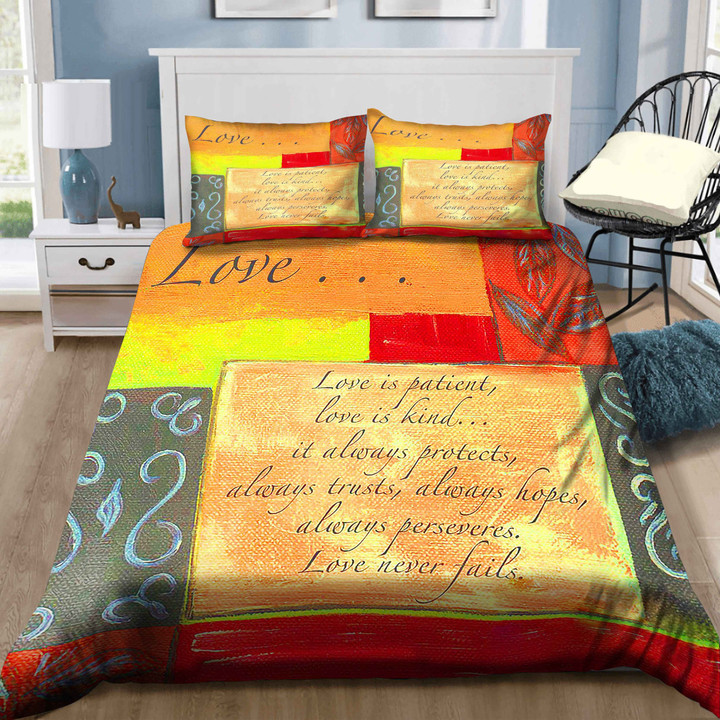 Words To Live Bedding Set MH03157143