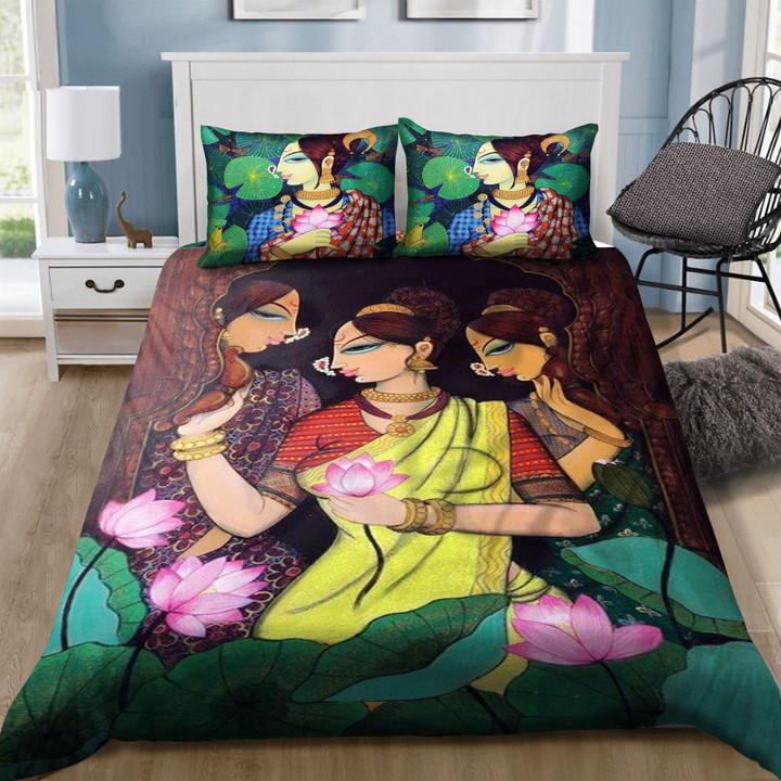 Traditional Black Women Bedding Sets MH03157808