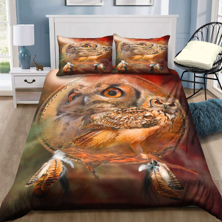 Dream Catcher Spirit Of The Owl Bedding Set MH03157261