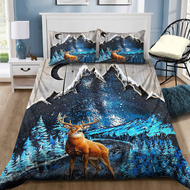 Deer Forest Night Bedding Set MH03157834