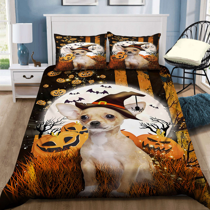 Chihuahua Happy Halloween Bedding Set MH03157670