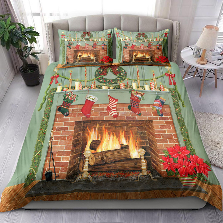 Christmas Home For The Holidays Bedding Set MH03157612