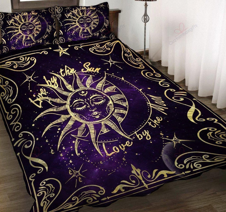 Live By The Sun, Love By The Moon Hippie Bedding Set MH03157990