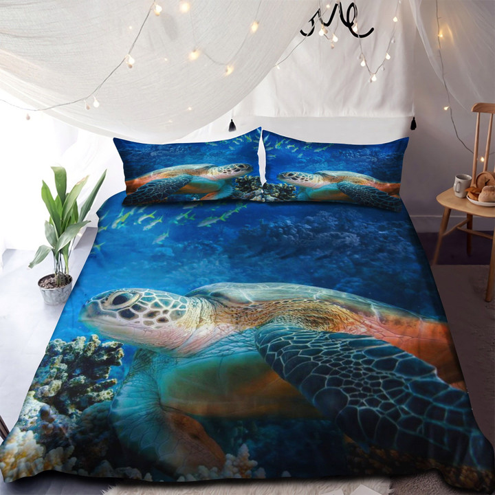 I Am A Sea Turtle Bedding Set MH03157540