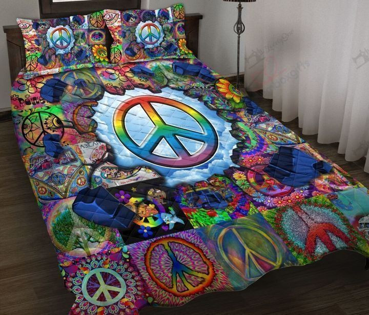 Hippie Symbol Bedding Set MH03157444