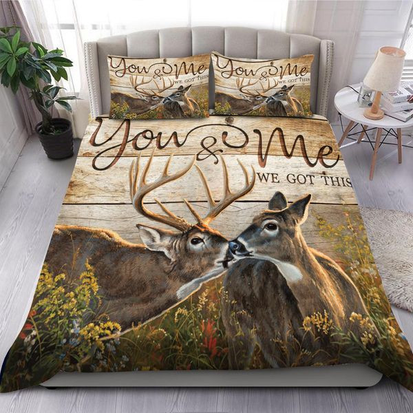Deer You And Me Bedding Set MH03159515