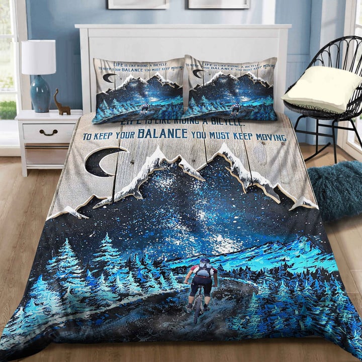 Cycling Forest Night Bedding Set MH03159392