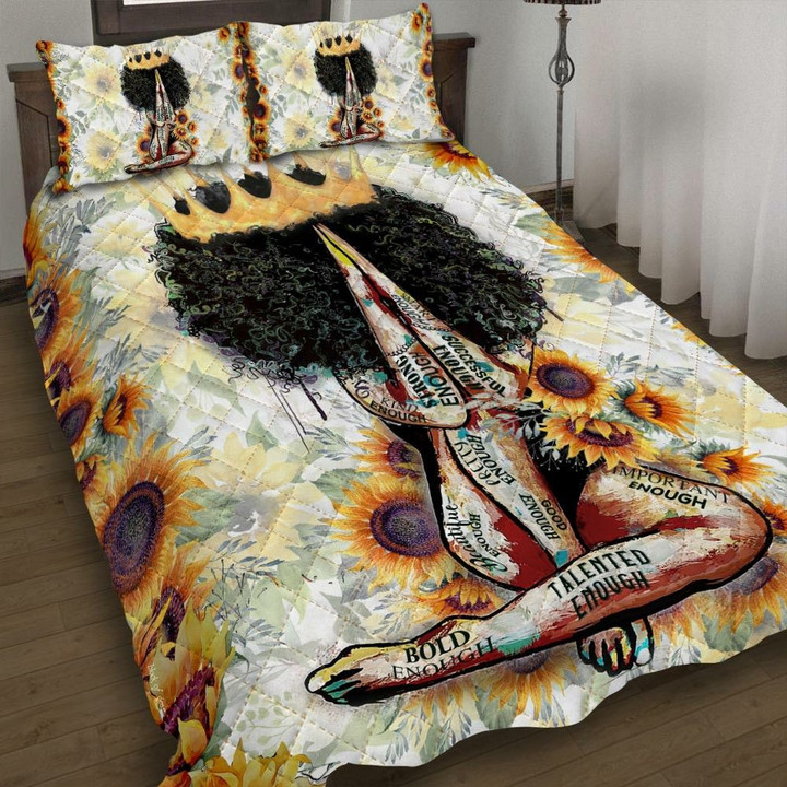 Black Queen African American Bedding Set MH03159388