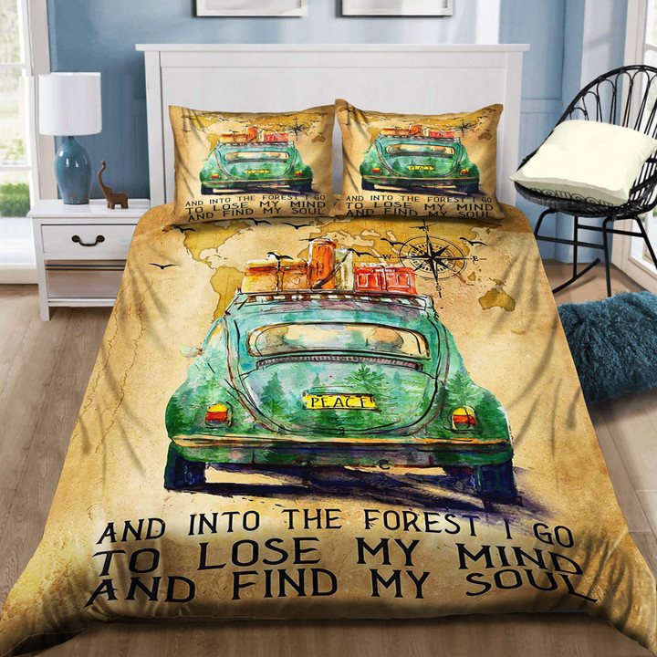Camping And Into The Forest I Go Bedding Set MH03159153