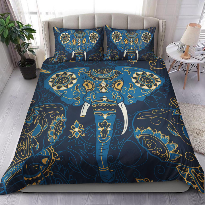Elephant Day Of The Dead Bedding Set MH03159014
