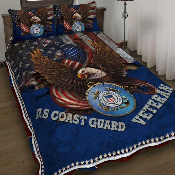 US Coast Guard Veteran Bedding Set MH03159776