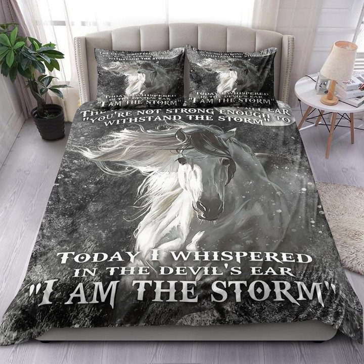 Horse I Am The Storm Bedding Set MH03159546