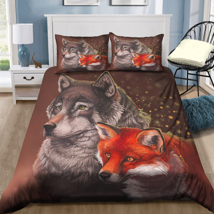 Fox Couple Bedding Set MH03159258