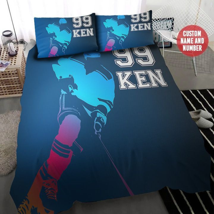 Hockey Personalized Bedding Set MH03159652
