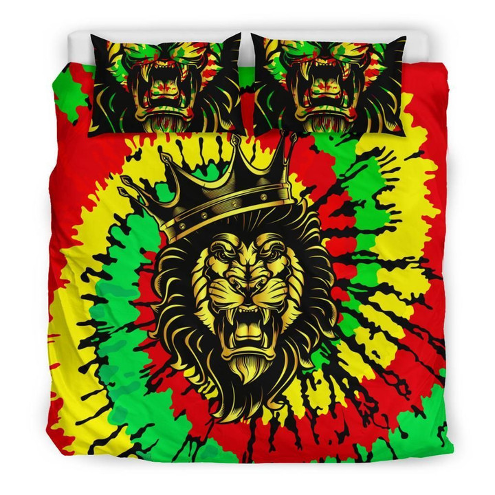 Reggae Lion King Tye Dye Style Bedding Set MH03159060