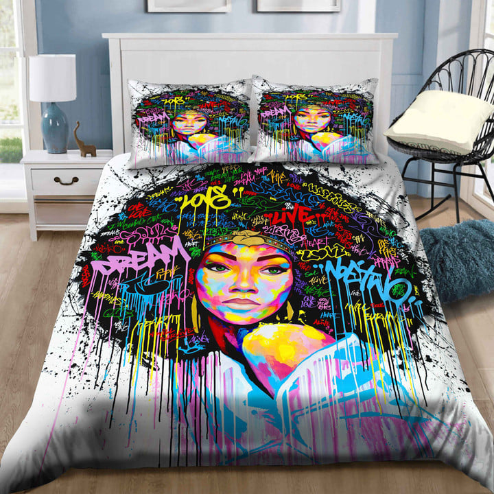 Black Girl Bedding Set MH03159994