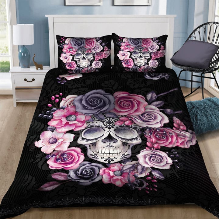 Skull Rose Bedding Set MH03162296