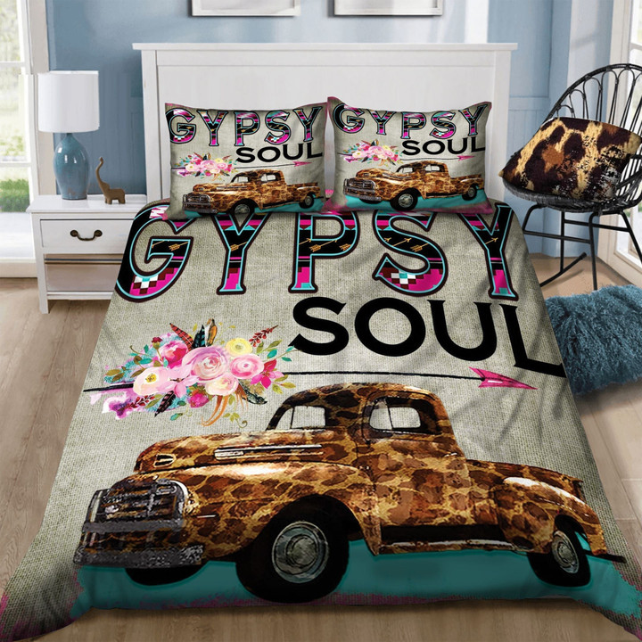 Leopard Trucker Gypsy Soul Bedding Set MH03162096