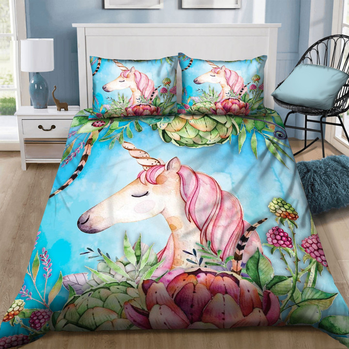 Unicorn Cactus Bedding Set MH03162432