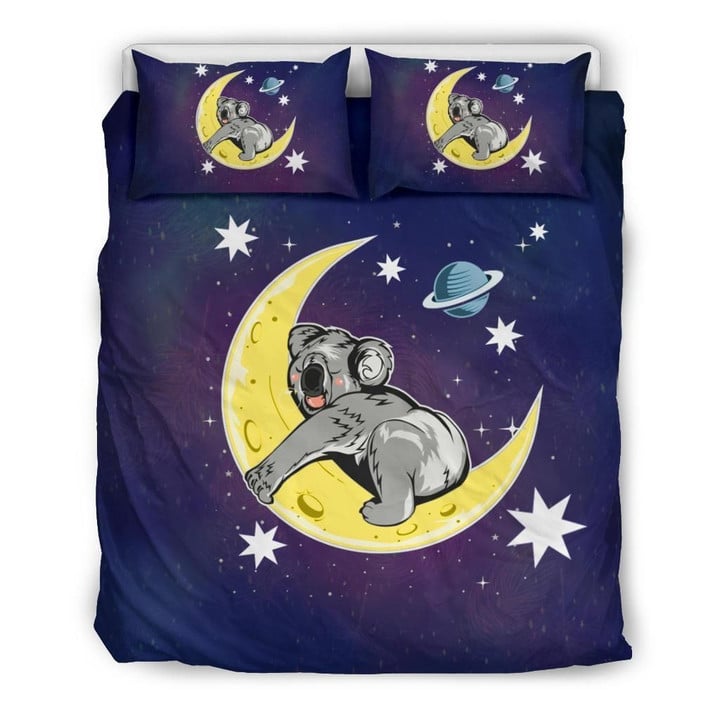 Australia Koala Duvet Cover Set Sleeping On The Moon Bedding Set MH03162635