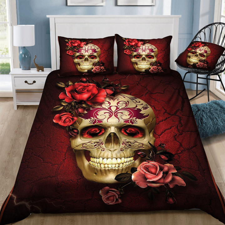 Skull Rose Bedding Set MH03162297
