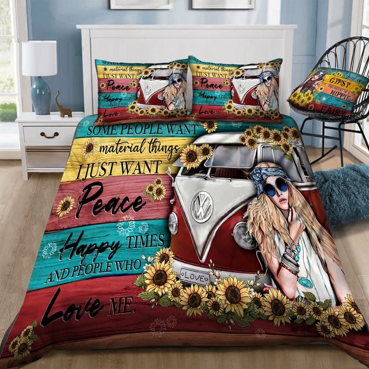 Hippie Girl Bedding Set MH03162040