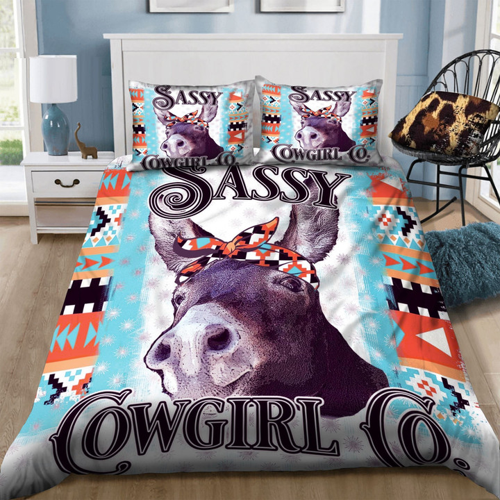 Sassy Cowgirl Donkey Bedding Set MH03162233