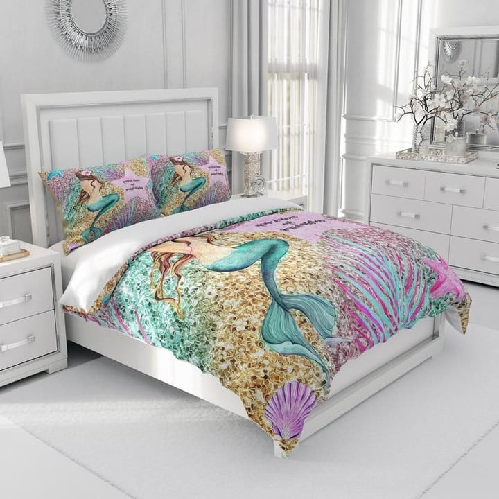 Pastel Mermaid Bedding Set MH03162190