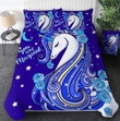 3D Cartoon Unicorn Floral Blue You Are Magical Cotton Bed Sheets Spread Comforter Duvet Bedding Sets BDN229384