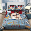 3D Siamese Just A Girl Who Loves Cats Cotton Bed Sheets Spread Comforter Duvet Bedding Sets BDN229384