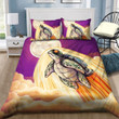 3D Turtle Flying Into The Sky Cotton Bed Sheets Spread Comforter Duvet Bedding Sets BDN229384