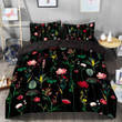 3D Flowers In The Garden Cotton Bed Sheets Spread Comforter Duvet Bedding Sets BDN229384