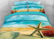 Coastal Starfish Seashells Beach Bedding Sets BDN267039