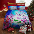 Bohemian Tree Color And Butterfly Bedding Sets BDN266491