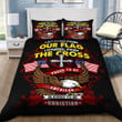 I Stand For Our Flag I Kneel For The Cross Proud To Be American Blessed To Be Christian Bedding Sets BDN266922