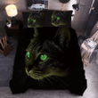 Black Cat And Green Eyes Bedding Sets BDN266740