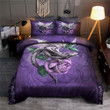 Purple Dragon Flower Bedding Sets BDN268015