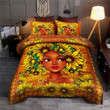 Sunflower Black Woman Bedding Sets BDN267493