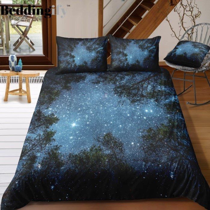 Jungle Night Galaxy Bedding Sets BDN230200