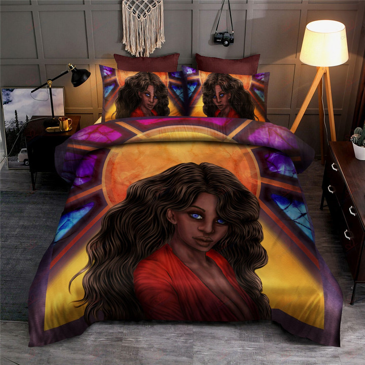 Empower Black Woman Bedding Sets BDN266548
