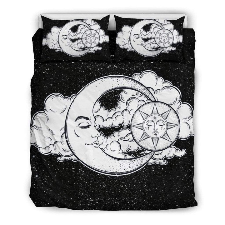Black And White Sun And Moon Bedding Sets BDN266767