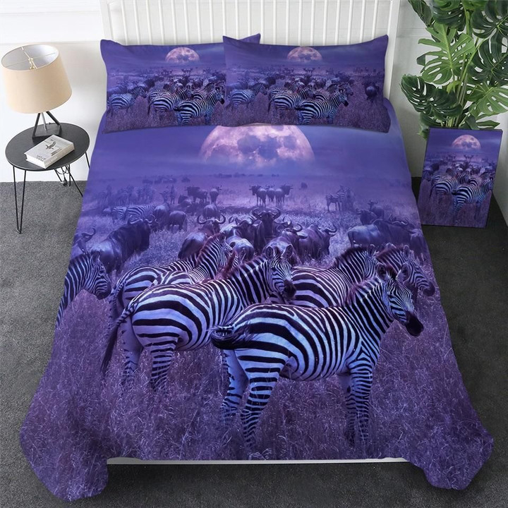 Zebra Purple Bedding Sets BDN268166