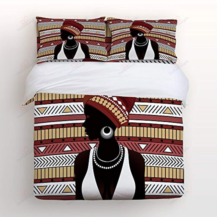 Black Girl African Pattern Bedding Sets BDN267723