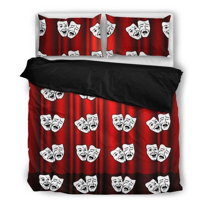 Theater Masks Comedy Tragedy Bedding Sets BDN268246