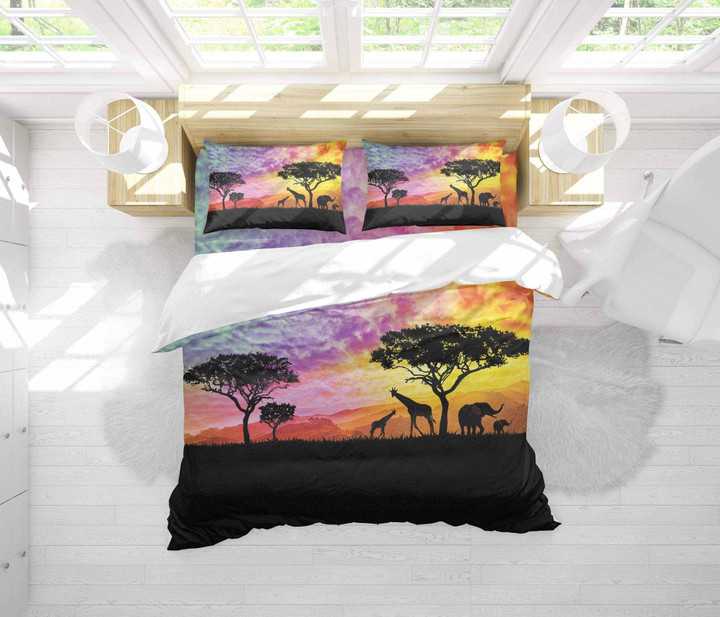 African Sunset GS-CL-DT2210 Bedding Bedding Sets BDN267924