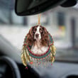 English Springer Spaniel In Dreamcatcher Two Sides Ornament