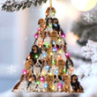 Cavalier king lovely tree gift for cavalier lover gift for dog mom ornament