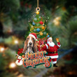 Basset Hound-Christmas Tree&Dog Hanging Ornament